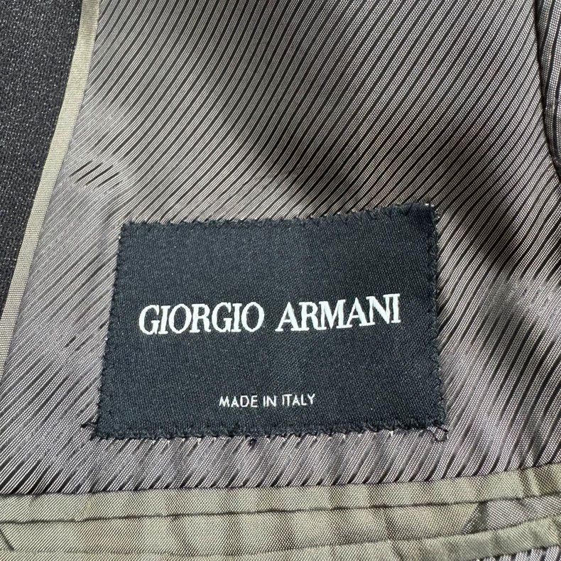 Emporio Armani Giorgio Armani Wool Suit Jacket Size US L / EU 52-54 / 3 - 3 Thumbnail
