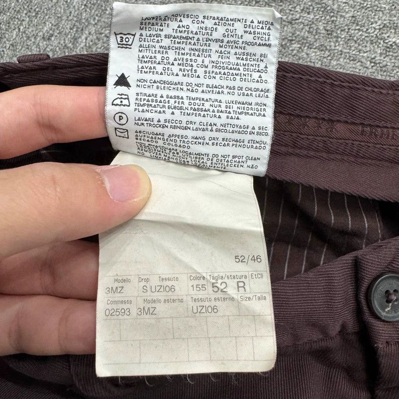 Ermenegildo Zegna Ermenegildo Zegna Solid Color Casual Pants Size US 36 / EU 52 - 3 Thumbnail