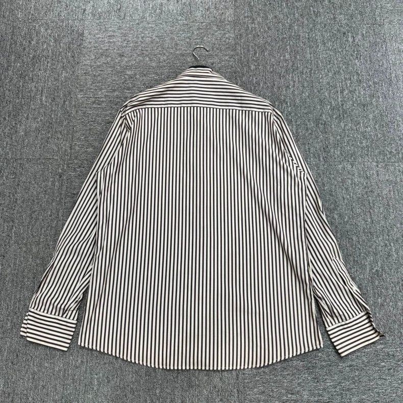 Ermenegildo Zegna Ermengildo Zegna Striped Shirt Size US XXL / EU 58 / 5 - 2 Thumbnail