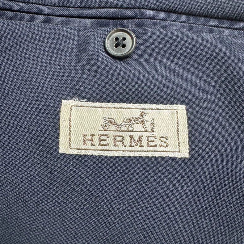 Hermes Hermes Wool Blend Suit Jacket Size US L / EU 52-54 / 3 - 3 Thumbnail