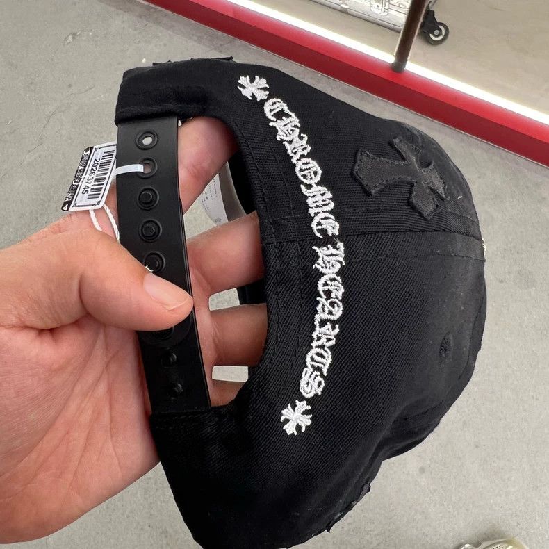 Chrome Hearts Chrome Hearts Black Cross Patch Baseball Cap Size ONE SIZE - 3 Thumbnail