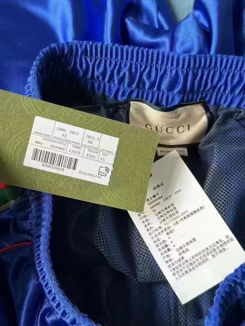 Gucci Gucci Blue GG Logo Shorts Size US 30 / EU 46 - 3 Thumbnail