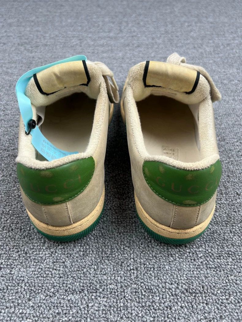 Gucci Gucci Distressed Low-Top Sneakers Size US 8.5 / EU 41-42 - 4 Thumbnail