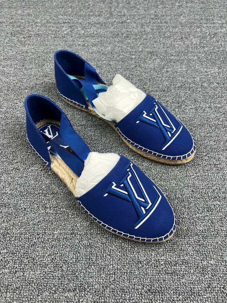 Louis Vuitton Louis Vuitton Blue Espadrilles Size US 6 / EU 39 - 2 Thumbnail