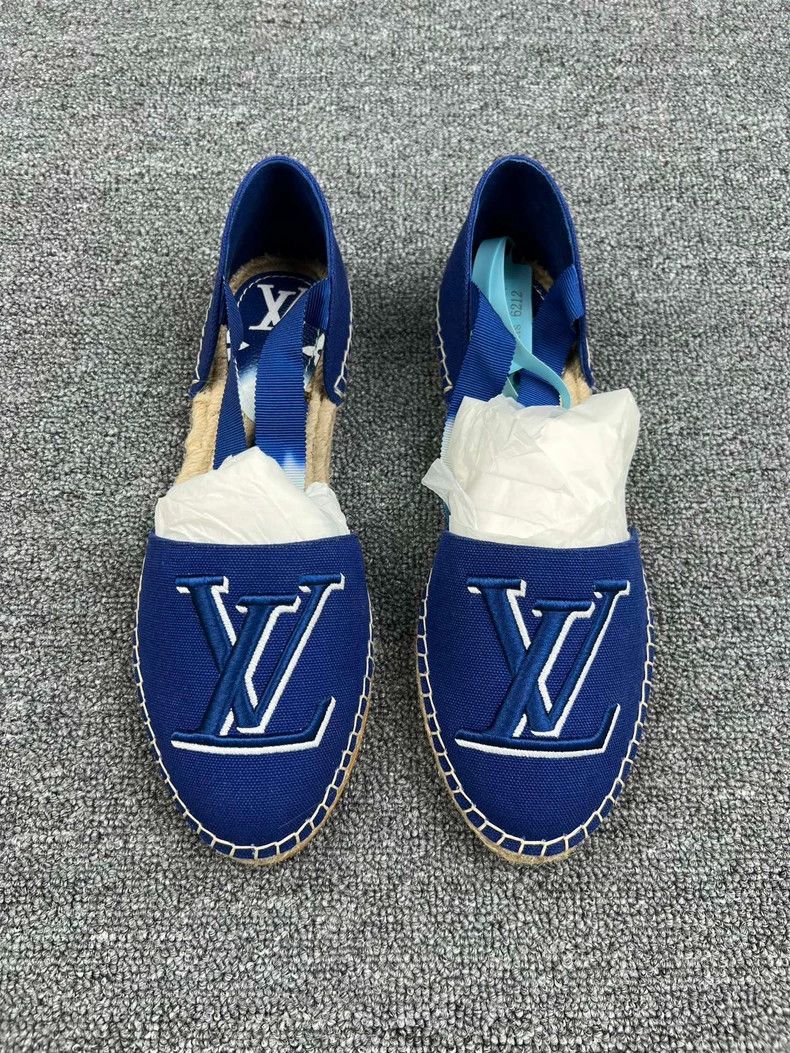 Louis Vuitton Louis Vuitton Blue Espadrilles Size US 6 / EU 39 - 3 Thumbnail