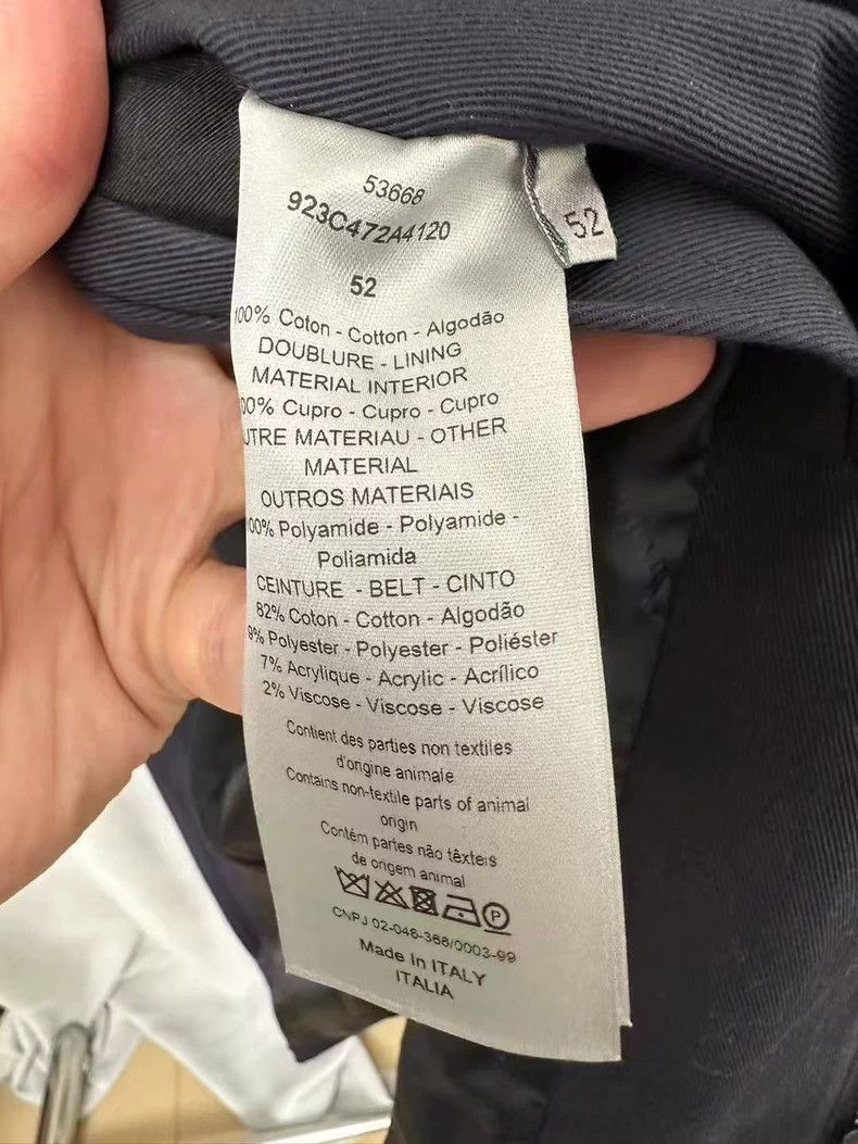 Dior Dior x KAWS Belted Logo Jacket Size US XL / EU 56 / 4 - 7 Thumbnail