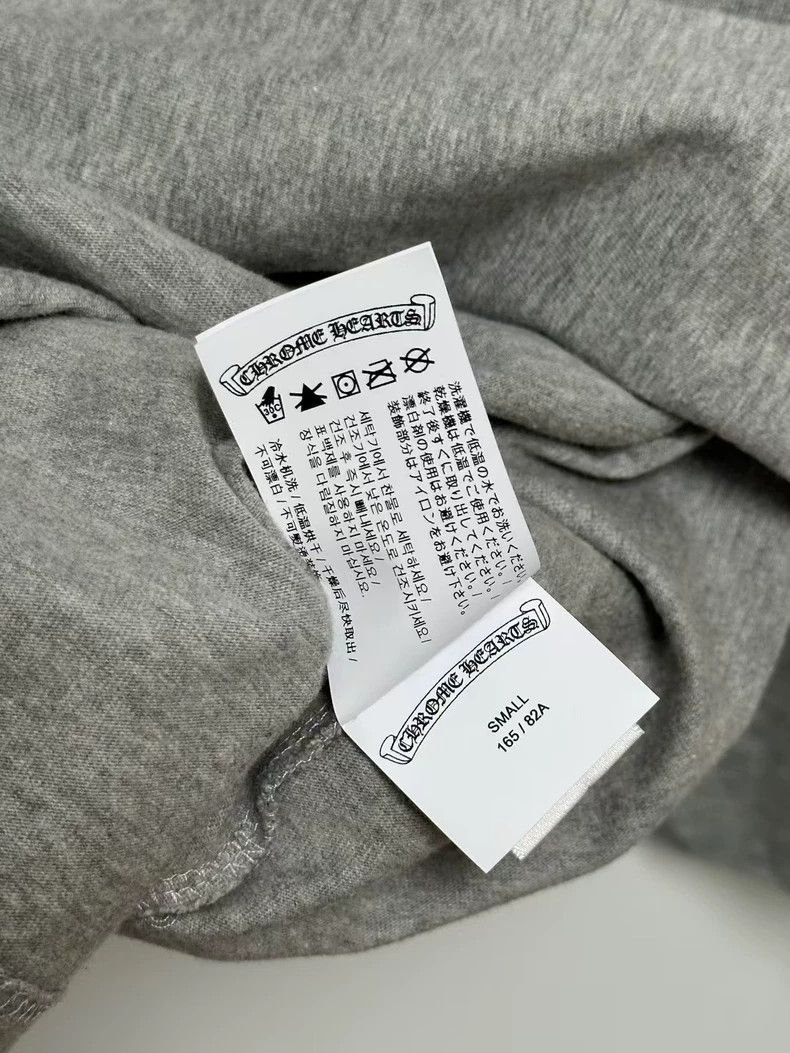 Chrome Hearts Chrome Hearts Gray Cross Long Sleeve Shirt | Grailed