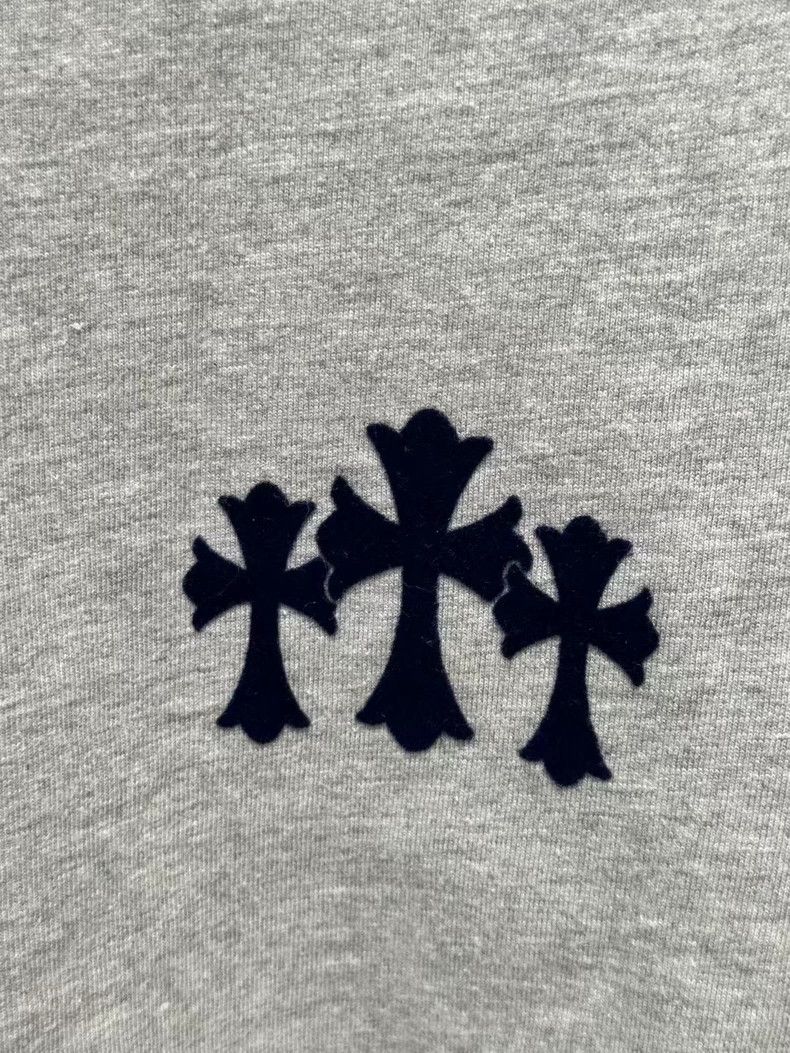 Chrome Hearts Chrome Hearts Gray Cross Long Sleeve Shirt Size US S / EU 44-46 / 1 - 4 Thumbnail