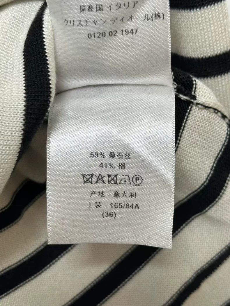 Dior Dior Striped Long Sleeve Top Size US S / EU 44-46 / 1 - 6 Thumbnail