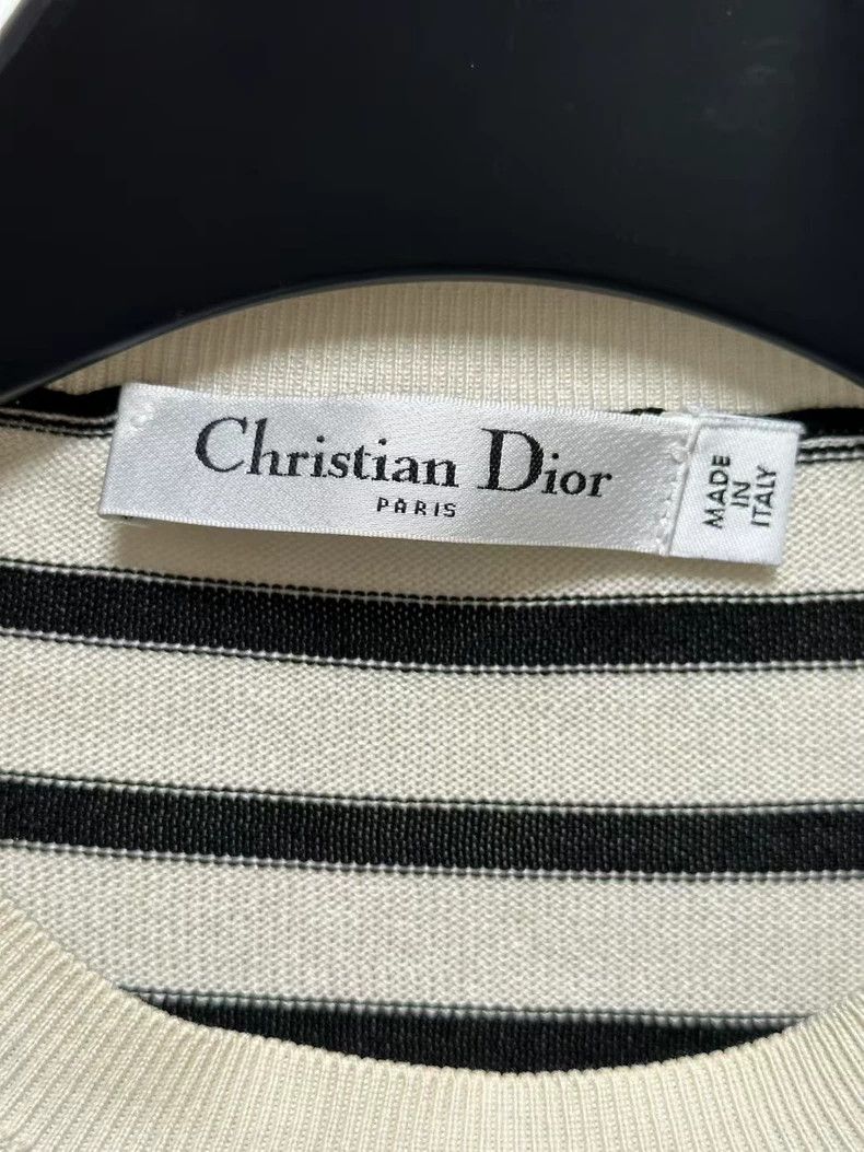 Dior Dior Striped Long Sleeve Top Size US S / EU 44-46 / 1 - 4 Thumbnail