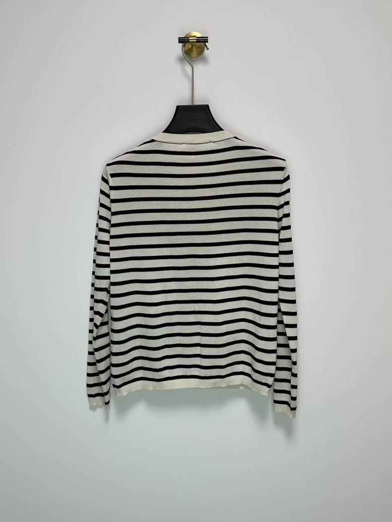 Dior Dior Striped Long Sleeve Top Size US S / EU 44-46 / 1 - 2 Thumbnail