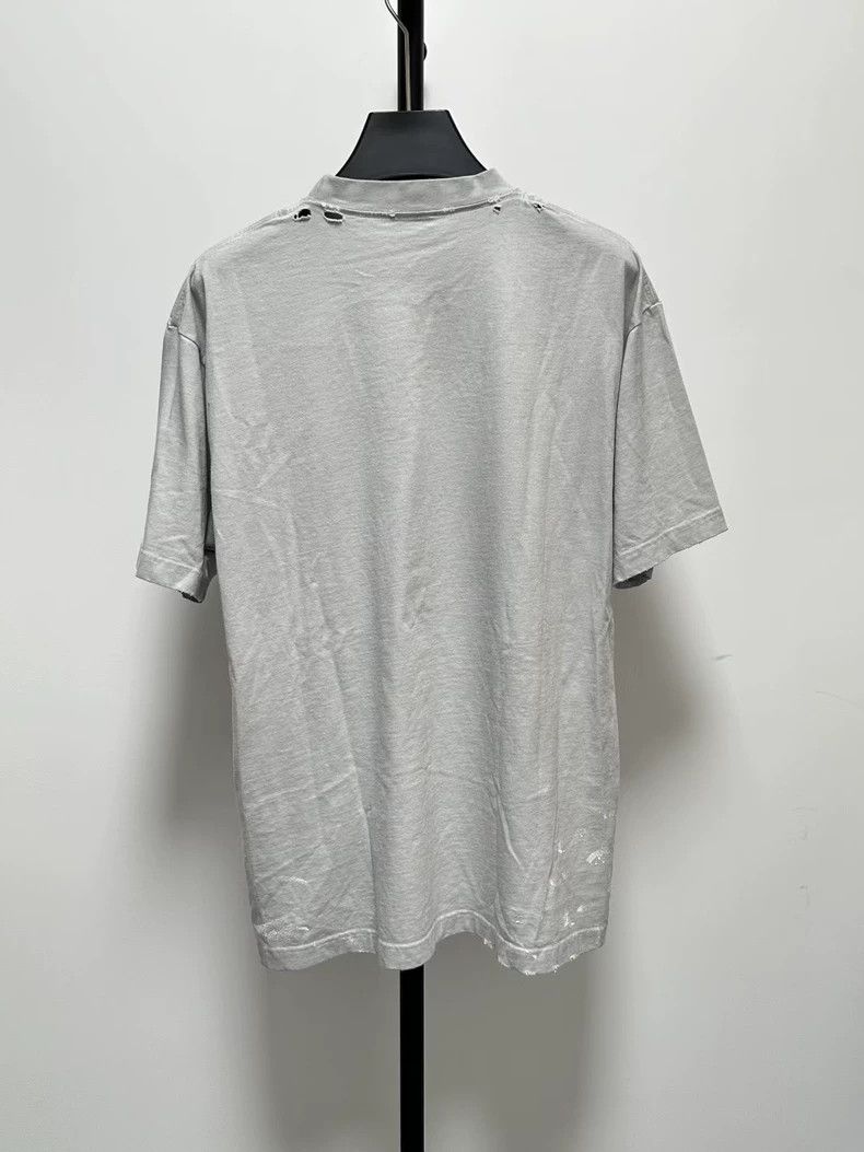Balenciaga Balenciaga Distressed Graffiti Letter Tee Size US XS / EU 42 / 0 - 2 Thumbnail