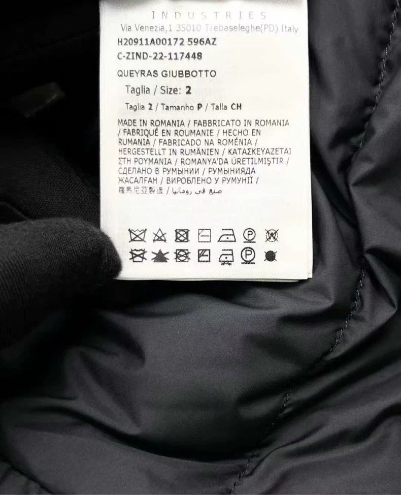 Moncler Moncler Two-Tone Wool Down Jacket Size US L / EU 52-54 / 3 - 5 Thumbnail