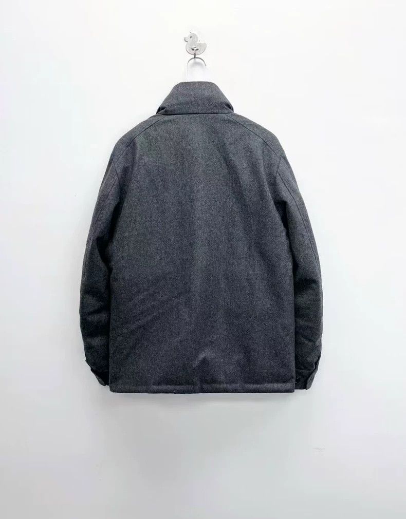 Moncler Moncler Two-Tone Wool Down Jacket Size US L / EU 52-54 / 3 - 2 Thumbnail