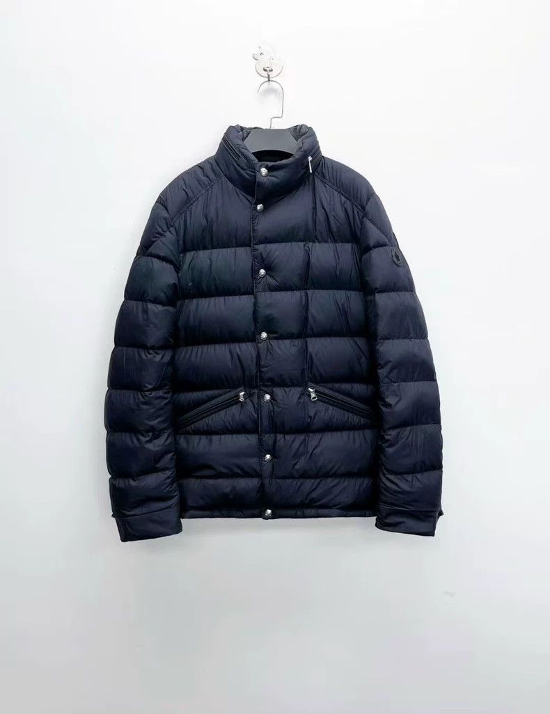 Moncler Moncler Two-Tone Wool Down Jacket Size US L / EU 52-54 / 3 - 3 Thumbnail
