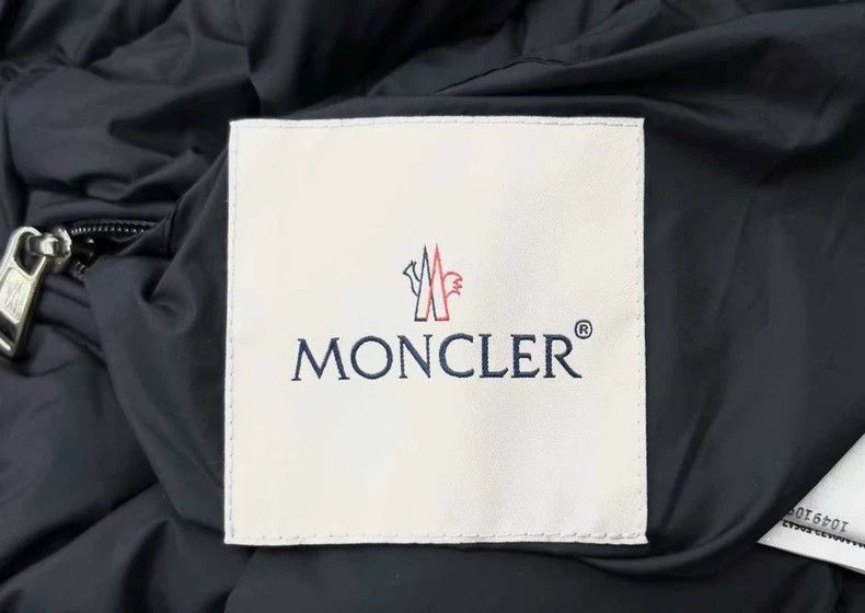 Moncler Moncler Two-Tone Wool Down Jacket Size US L / EU 52-54 / 3 - 4 Thumbnail