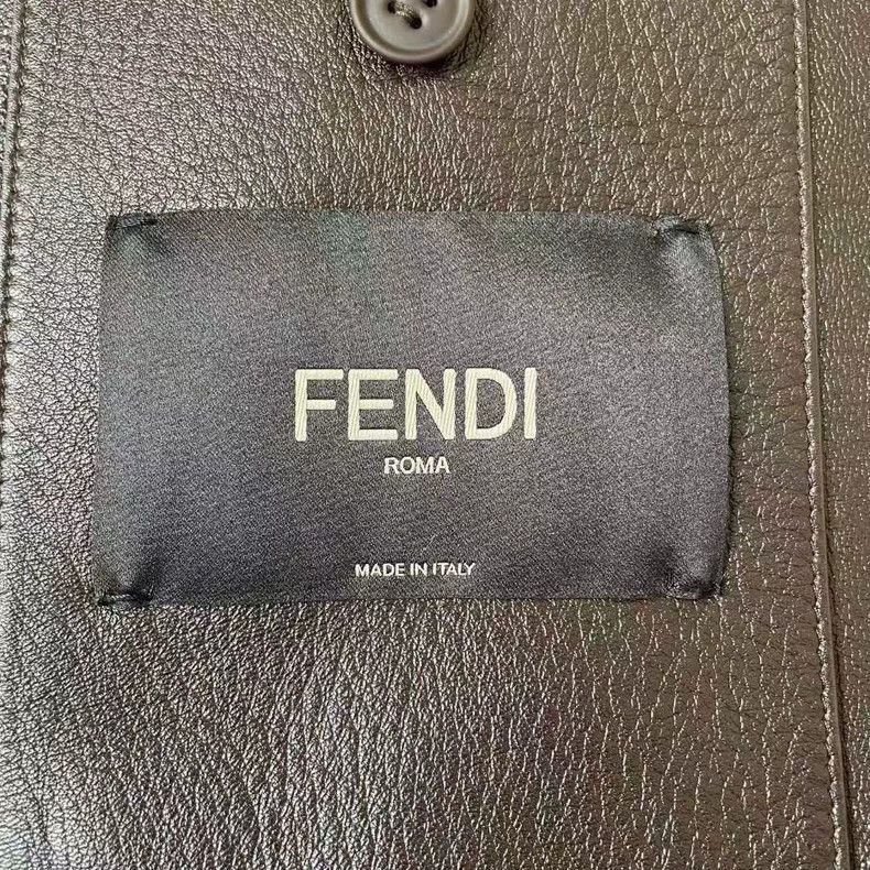 Fendi Fendi Colorblock Shearling Fur Jacket Size US L / EU 52-54 / 3 - 5 Thumbnail