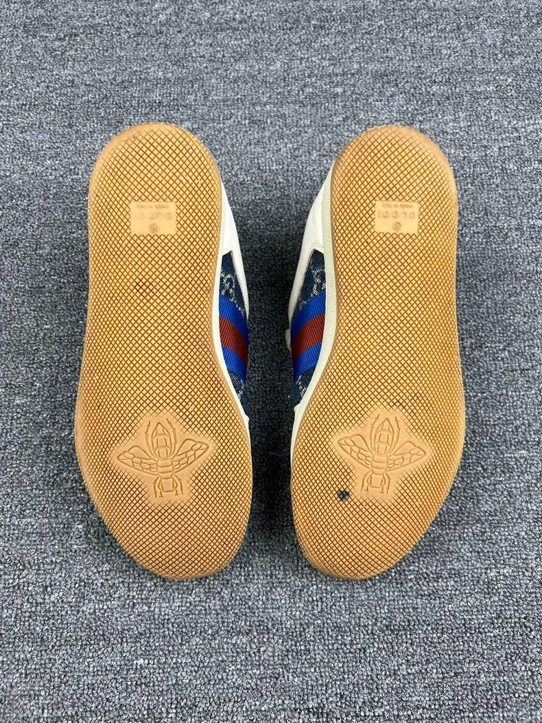 Gucci Gucci Denim Distressed Sneakers Size US 6.5 / EU 39-40 - 5 Thumbnail