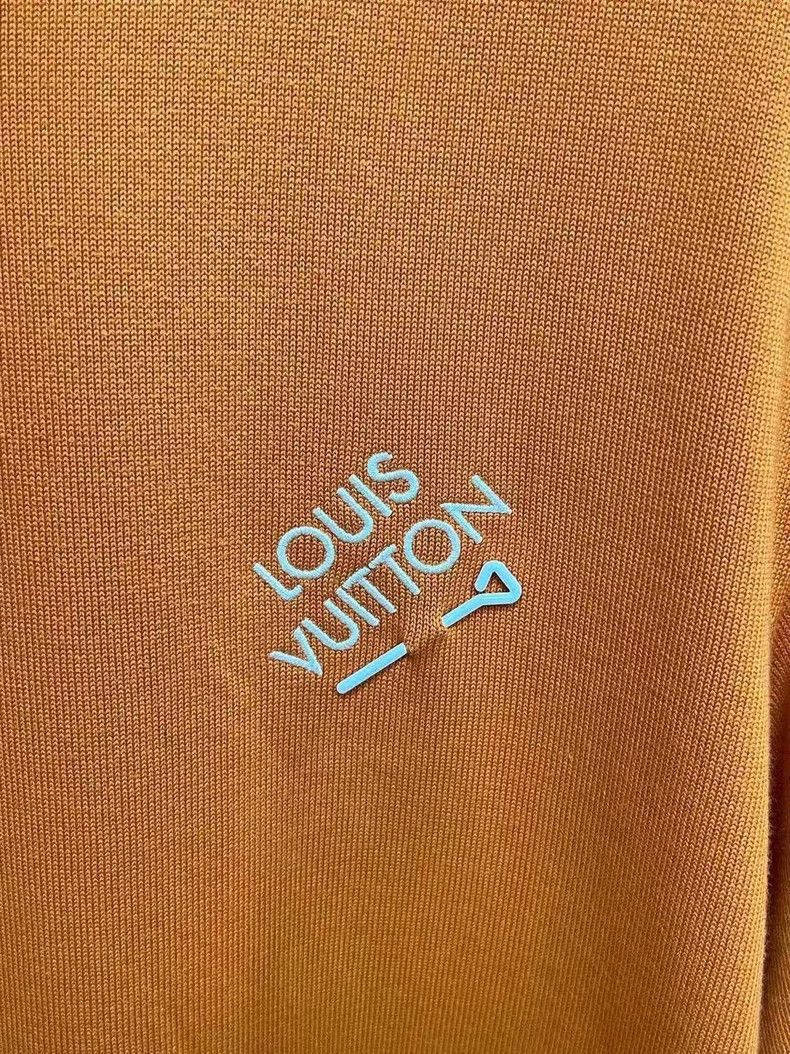 Louis Vuitton Louis Vuitton Orange Pin Short Sleeve Tee Size US XL / EU 56 / 4 - 3 Thumbnail