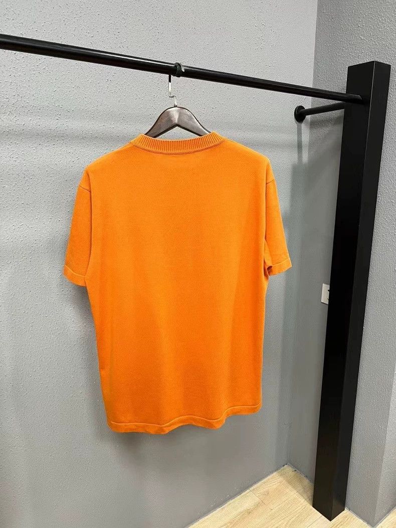 Louis Vuitton Louis Vuitton Orange Pin Short Sleeve Tee Size US XL / EU 56 / 4 - 2 Thumbnail