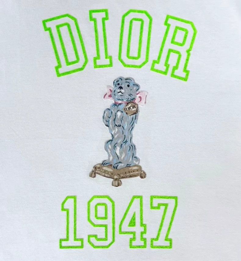 Dior Dior 1947 Bob Dog Logo Short Sleeve Tee Size US M / EU 48-50 / 2 - 4 Thumbnail