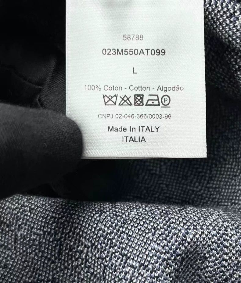 Dior Dior Monogram Cotton Knit Long Sleeve Jacket Size US L / EU 52-54 / 3 - 4 Thumbnail