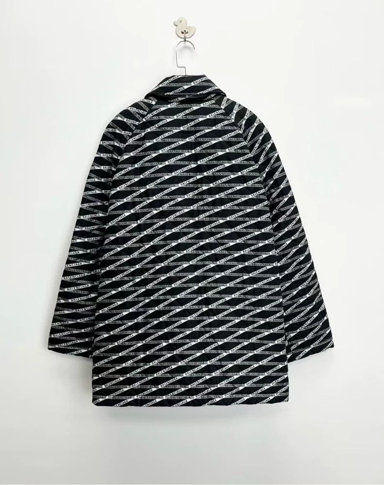 Balenciaga Balenciaga Striped Logo Lightweight Jacket Size US M / EU 48-50 / 2 - 2 Thumbnail