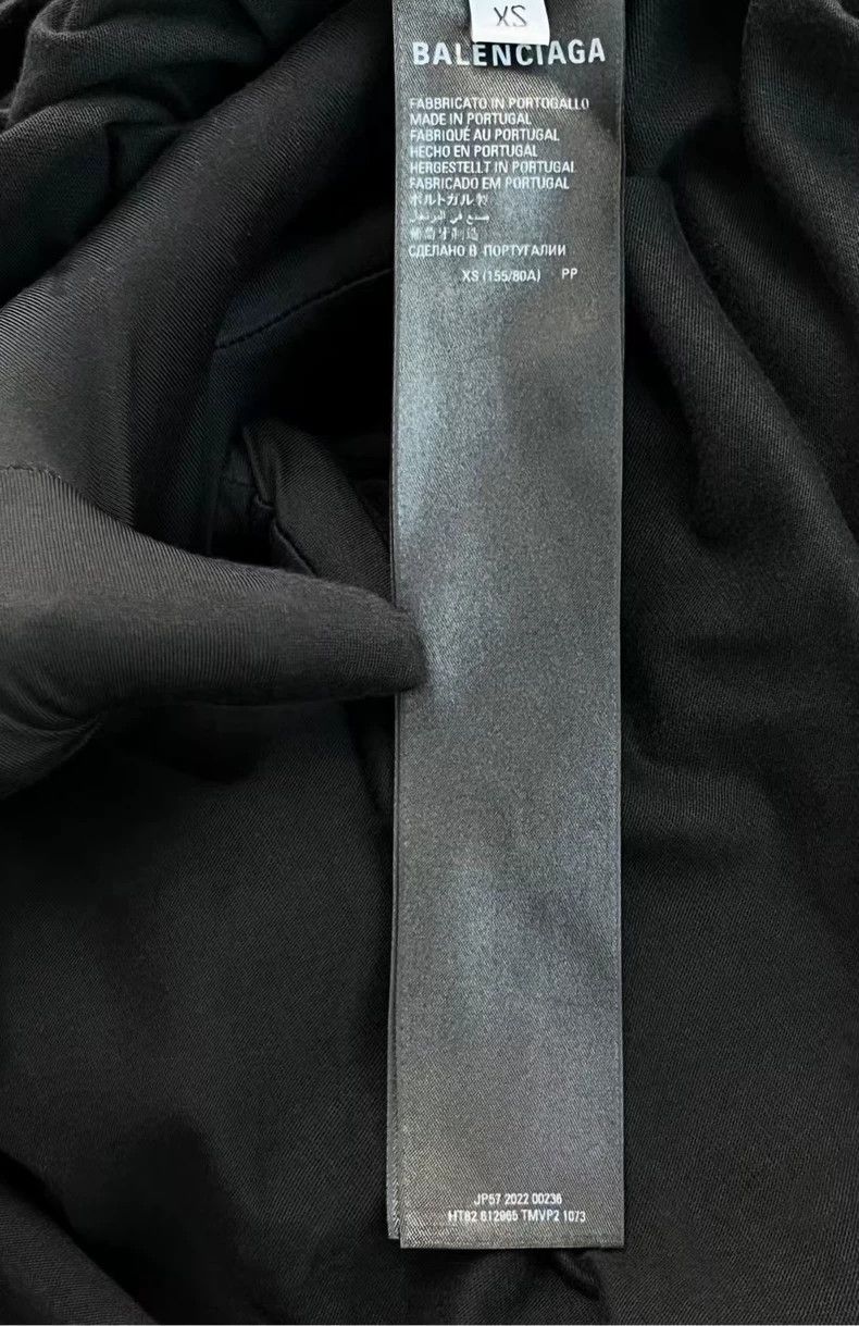 Balenciaga Balenciaga Black Crystal Logo Short Sleeve Tee Size US XS / EU 42 / 0 - 3 Thumbnail