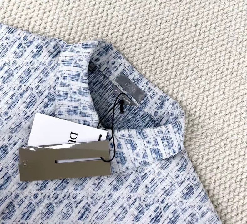 Dior Dior Oblique Blue White Denim Jacket Size US XL / EU 56 / 4 - 3 Thumbnail