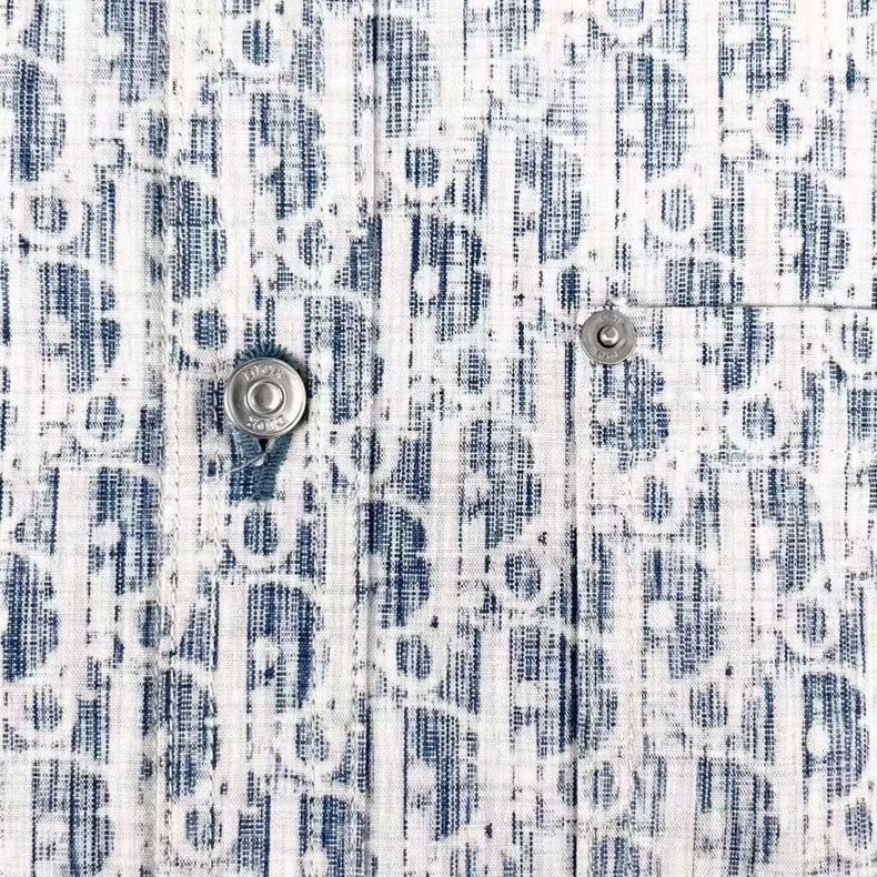 Dior Dior Oblique Blue White Denim Jacket Size US XL / EU 56 / 4 - 5 Thumbnail