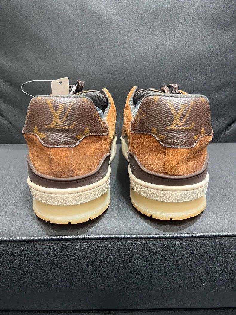 Louis Vuitton Louis Vuitton Monogram Full Print Trainer Sneakers Size US 7.5 / EU 40-41 - 3 Thumbnail