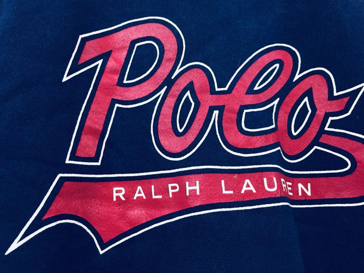 Polo Ralph Lauren Vintage Polo Ralph Lauren Spellout Biglogo Swag Sweatshirt Size US S / EU 44-46 / 1 - 6 Thumbnail