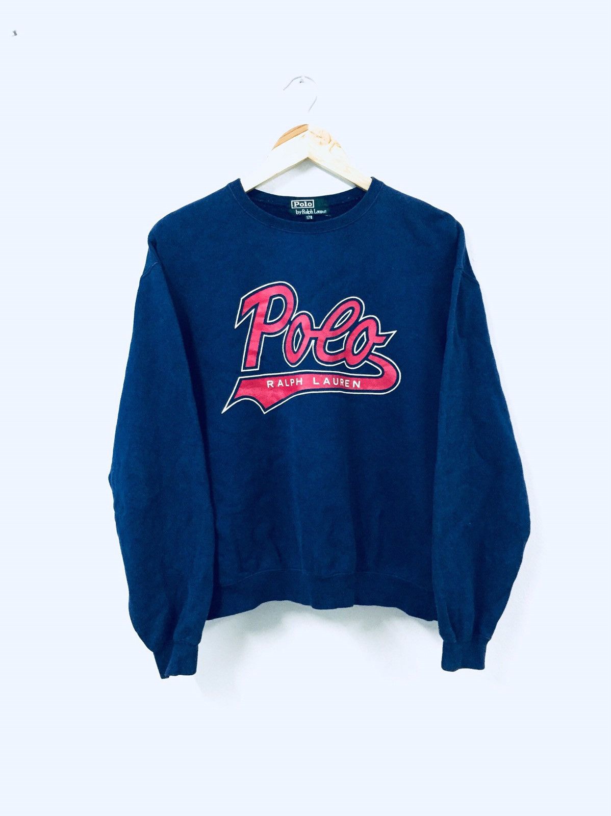 Polo Ralph Lauren Vintage Polo Ralph Lauren Spellout Biglogo Swag Sweatshirt Size US S / EU 44-46 / 1 - 1 Thumbnail