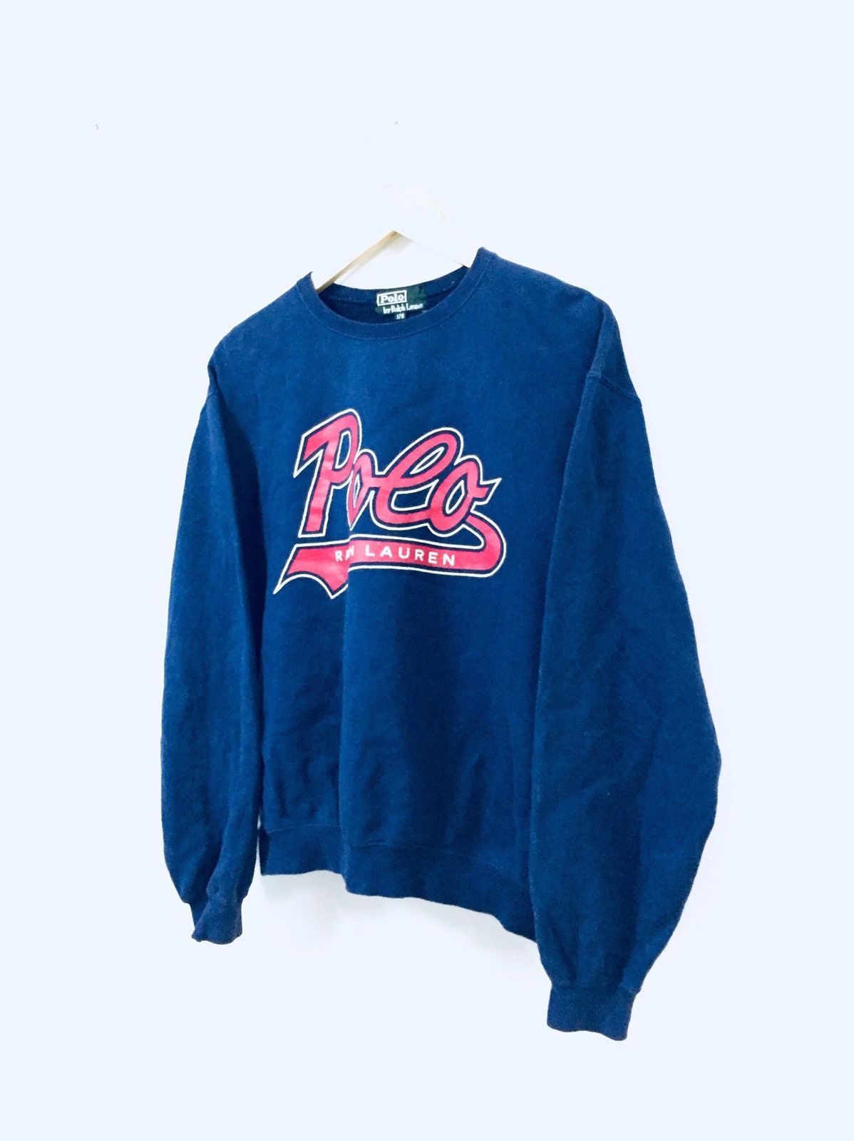 Polo Ralph Lauren Vintage Polo Ralph Lauren Spellout Biglogo Swag Sweatshirt Size US S / EU 44-46 / 1 - 3 Thumbnail