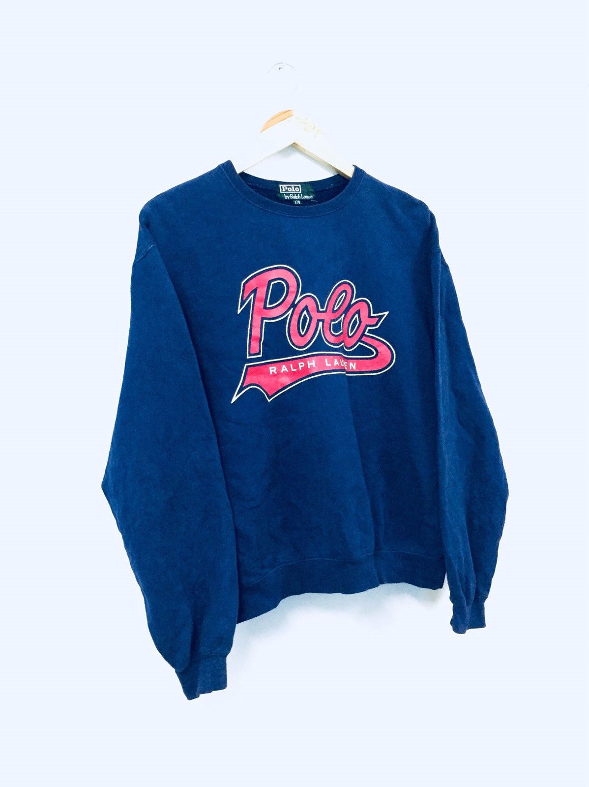 Polo Ralph Lauren Vintage Polo Ralph Lauren Spellout Biglogo Swag Sweatshirt Size US S / EU 44-46 / 1 - 2 Thumbnail