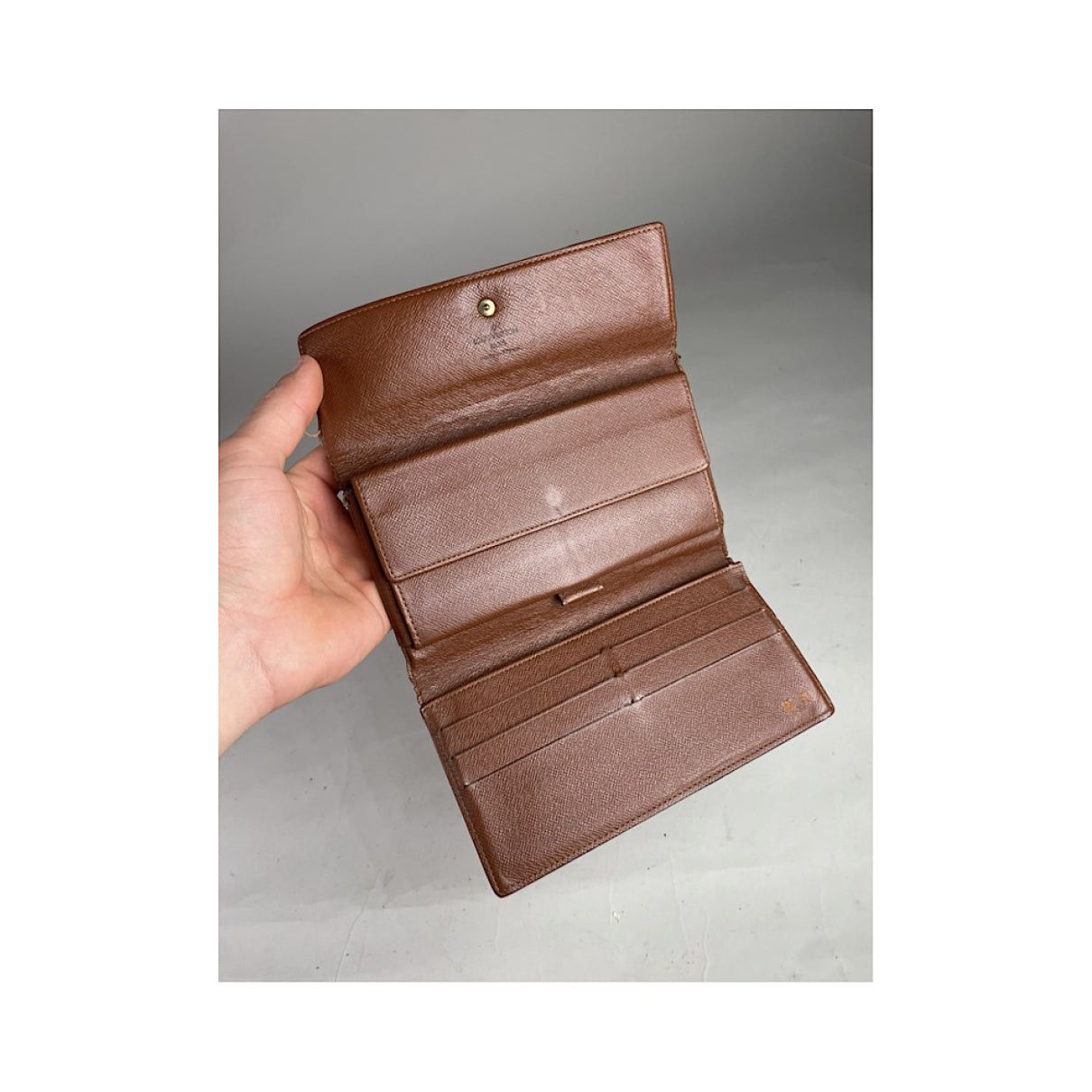 Louis Vuitton Emilie Brown Leather Wallet Size ONE SIZE - 5 Thumbnail