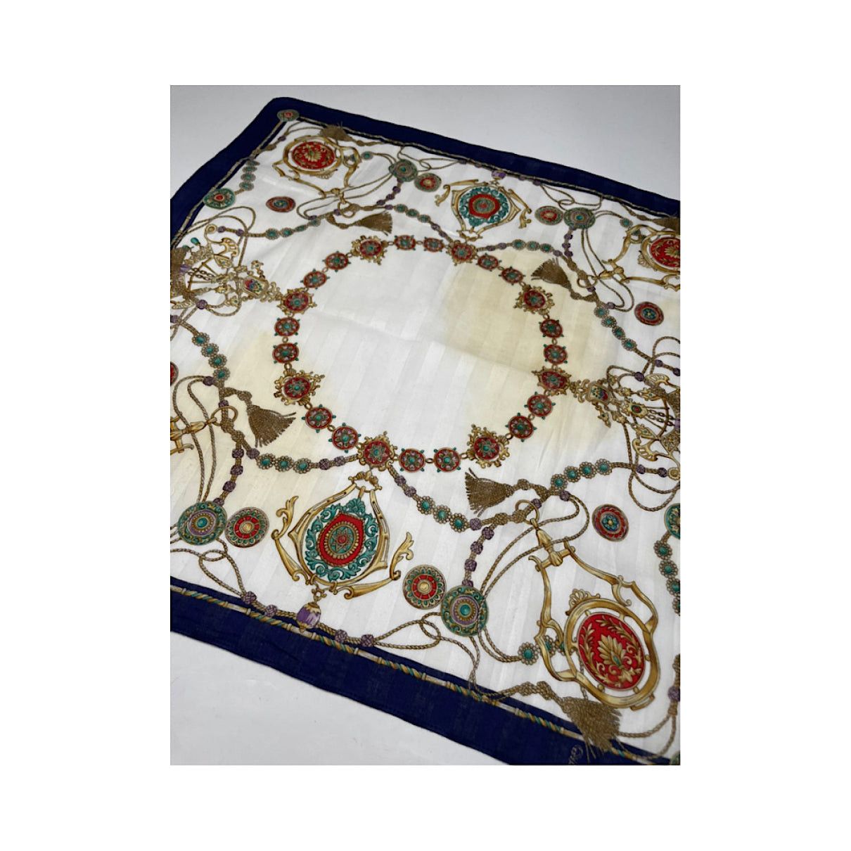 Roberta di Camerino Multicolour Silk Scarf Size ONE SIZE - 5 Thumbnail