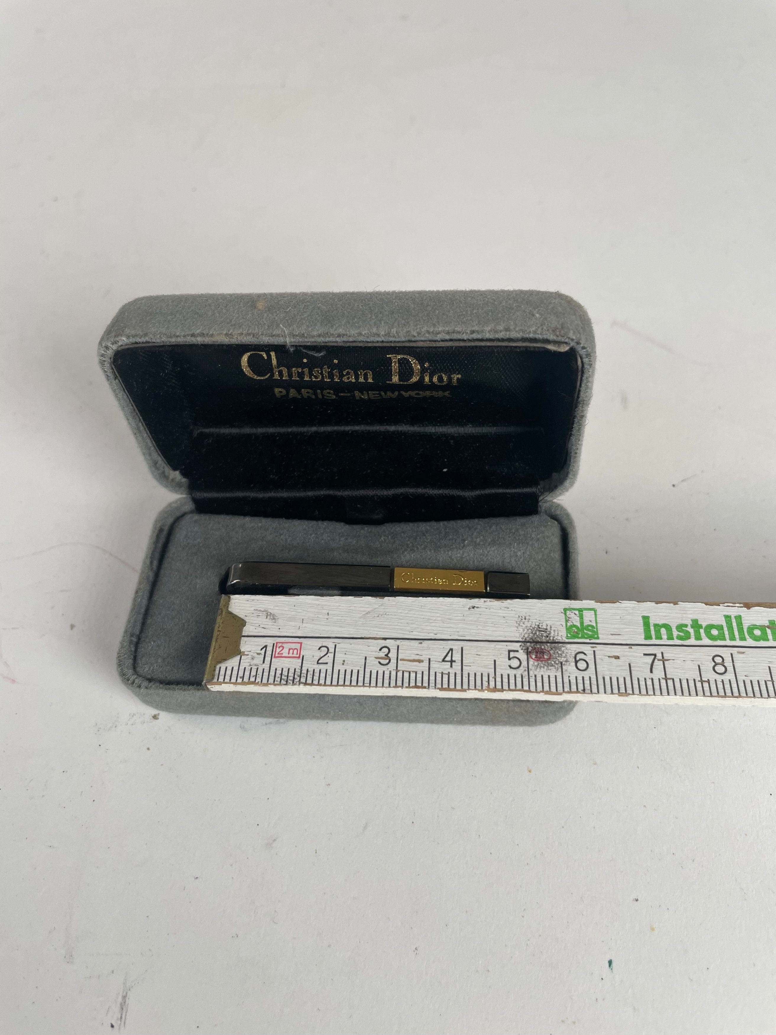 Dior Vintage Money / Tie Clamp Golden Size ONE SIZE - 7 Thumbnail