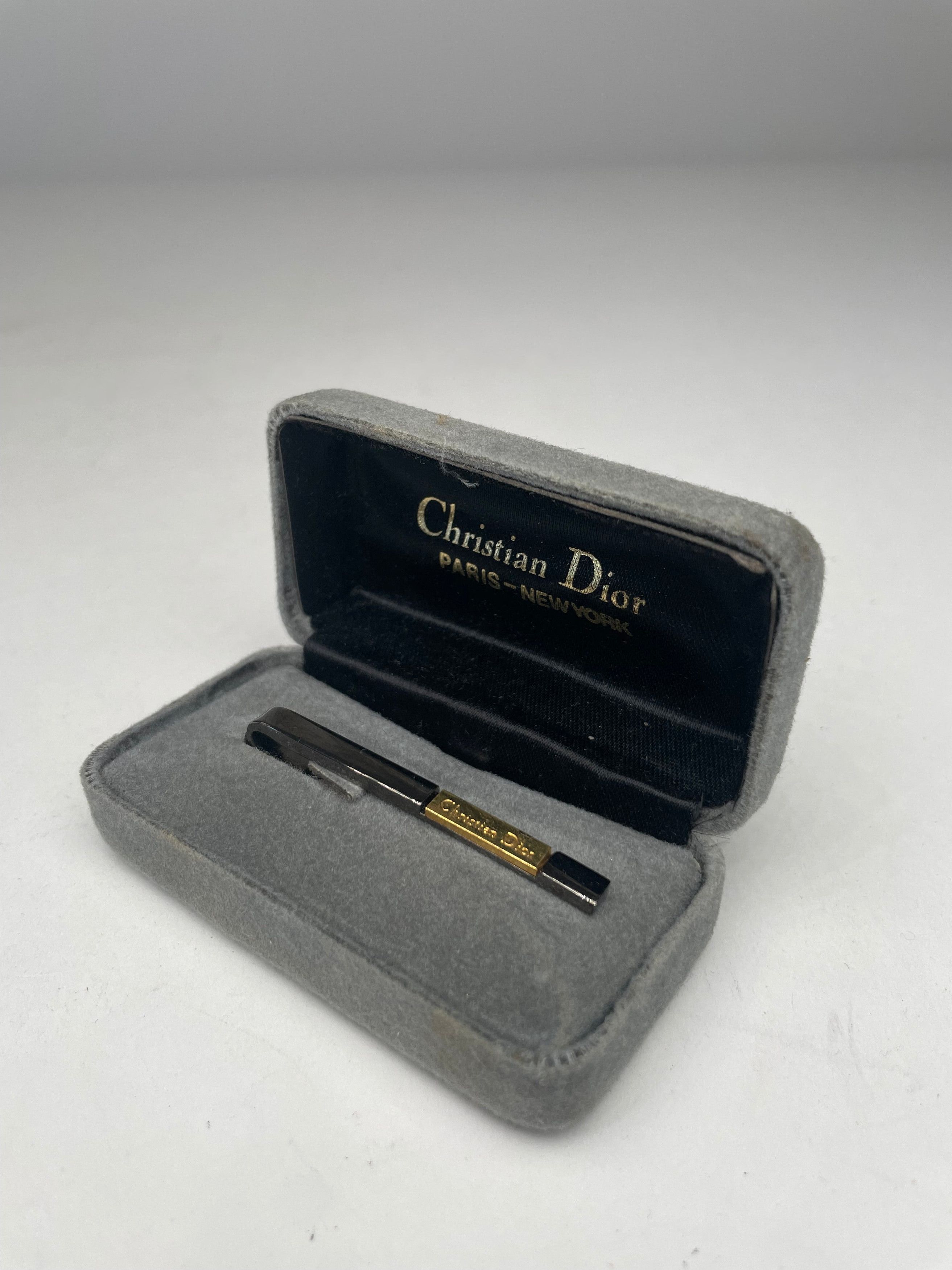 Dior Vintage Money / Tie Clamp Golden Size ONE SIZE - 3 Thumbnail