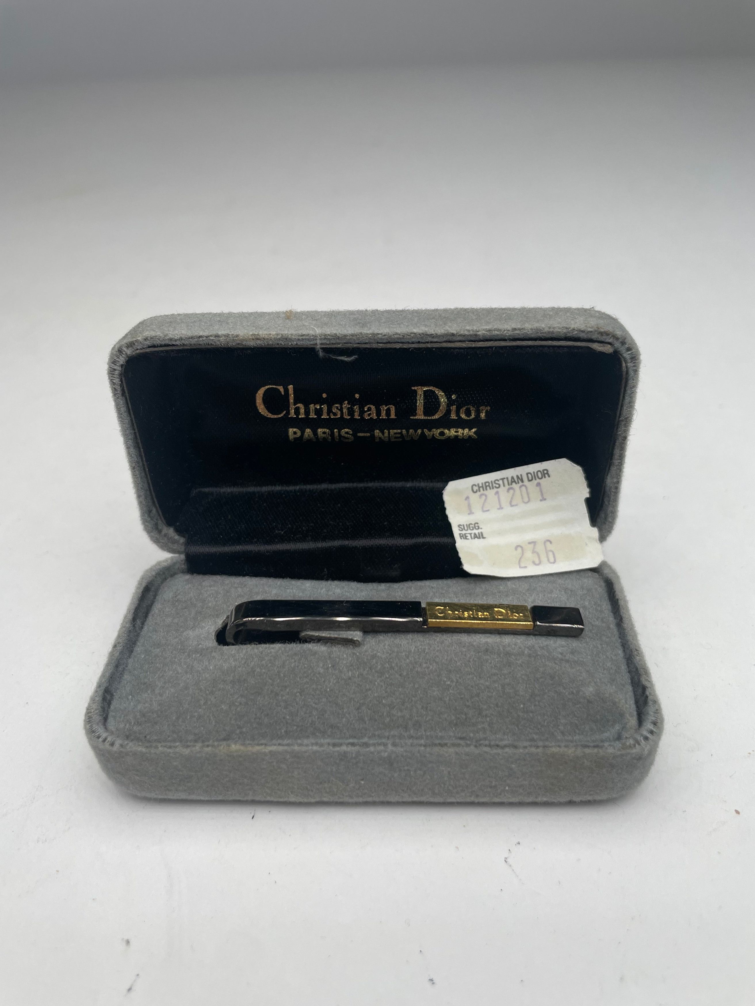 Dior Vintage Money / Tie Clamp Golden Size ONE SIZE - 6 Thumbnail