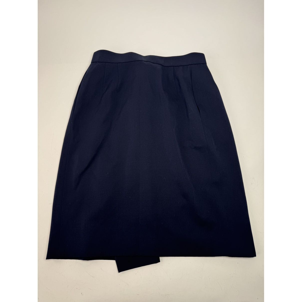 Dior Navy Wool Skirt Size 30" / US 8 / IT 44 - 5 Thumbnail
