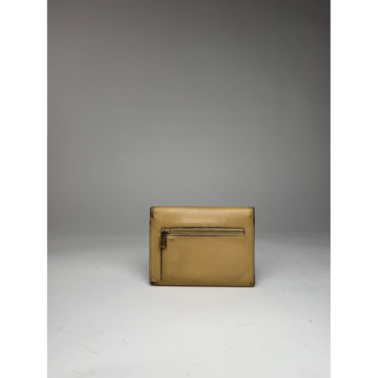 Chanel Beige Leather Wallet Size ONE SIZE - 2 Thumbnail