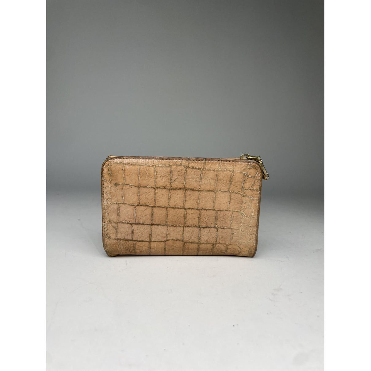 Miu Miu Beige Leather Wallet Size ONE SIZE - 2 Thumbnail