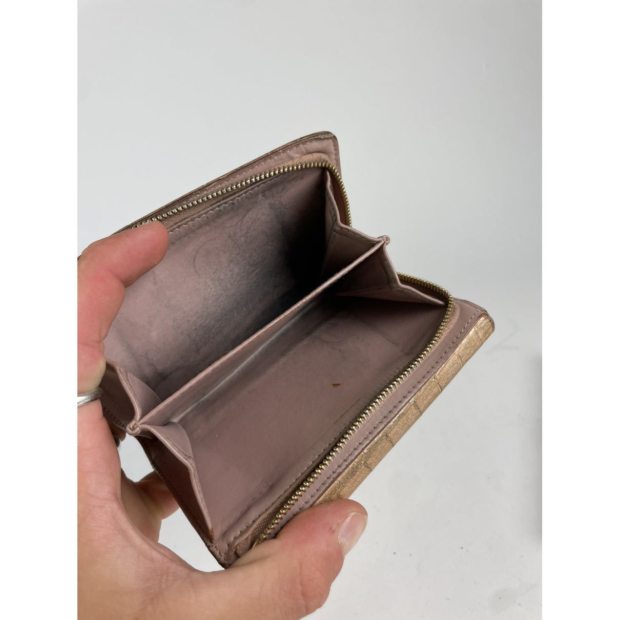 Miu Miu Beige Leather Wallet Size ONE SIZE - 5 Thumbnail
