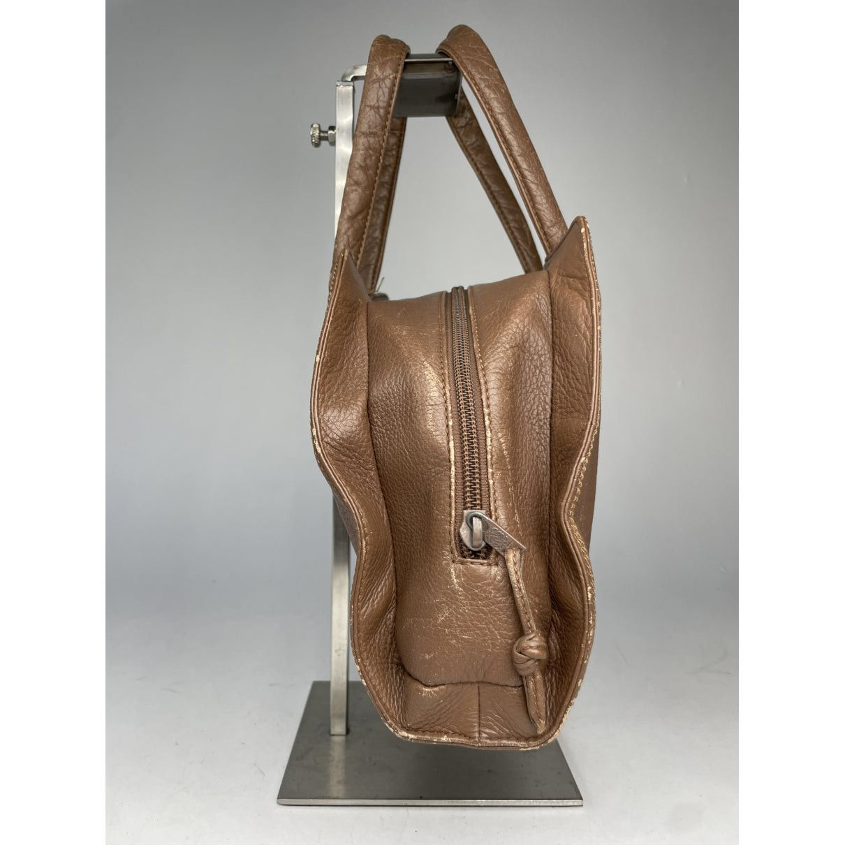 Loewe Amazona Brown Leather Handbag Size ONE SIZE - 3 Thumbnail