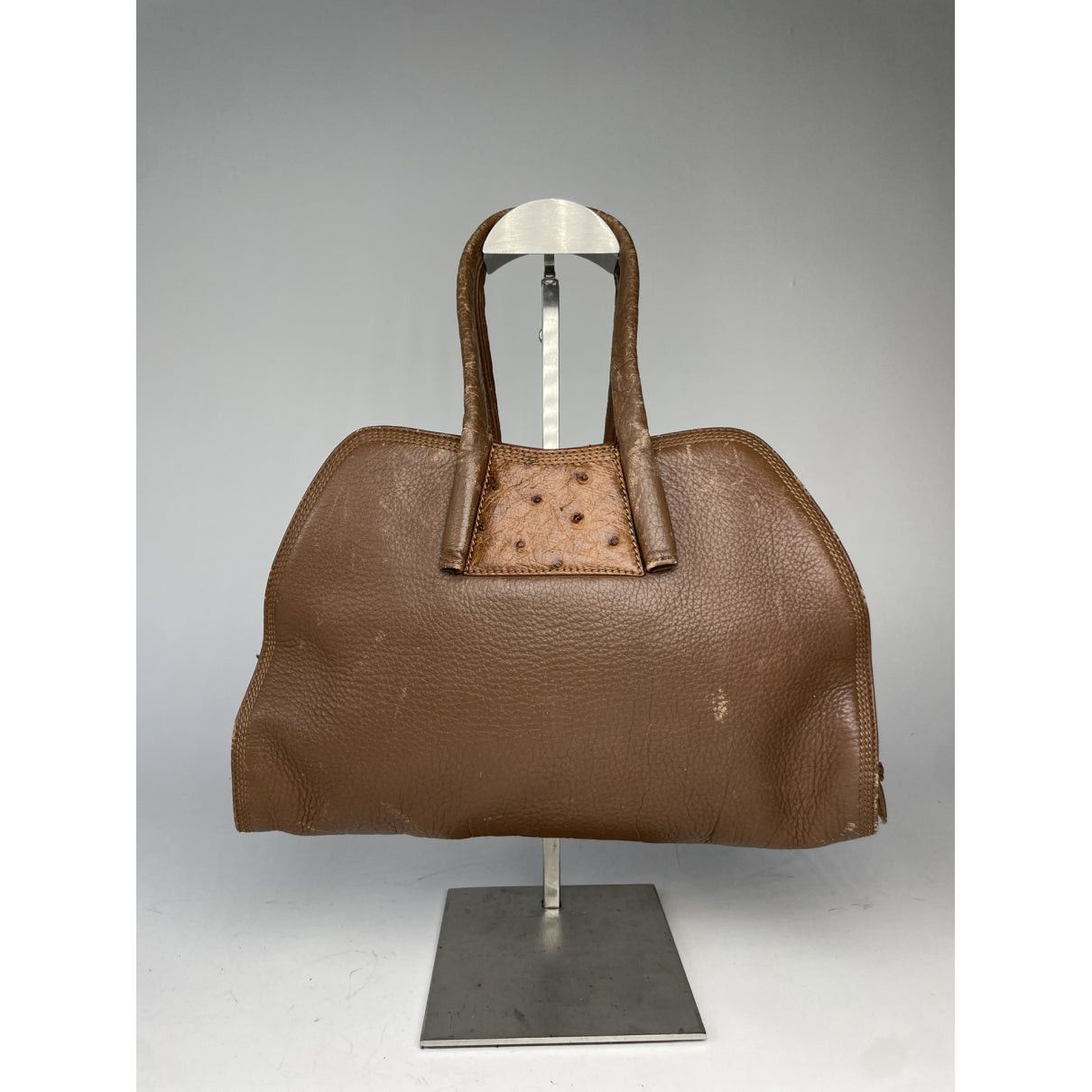 Loewe Amazona Brown Leather Handbag Size ONE SIZE - 5 Thumbnail