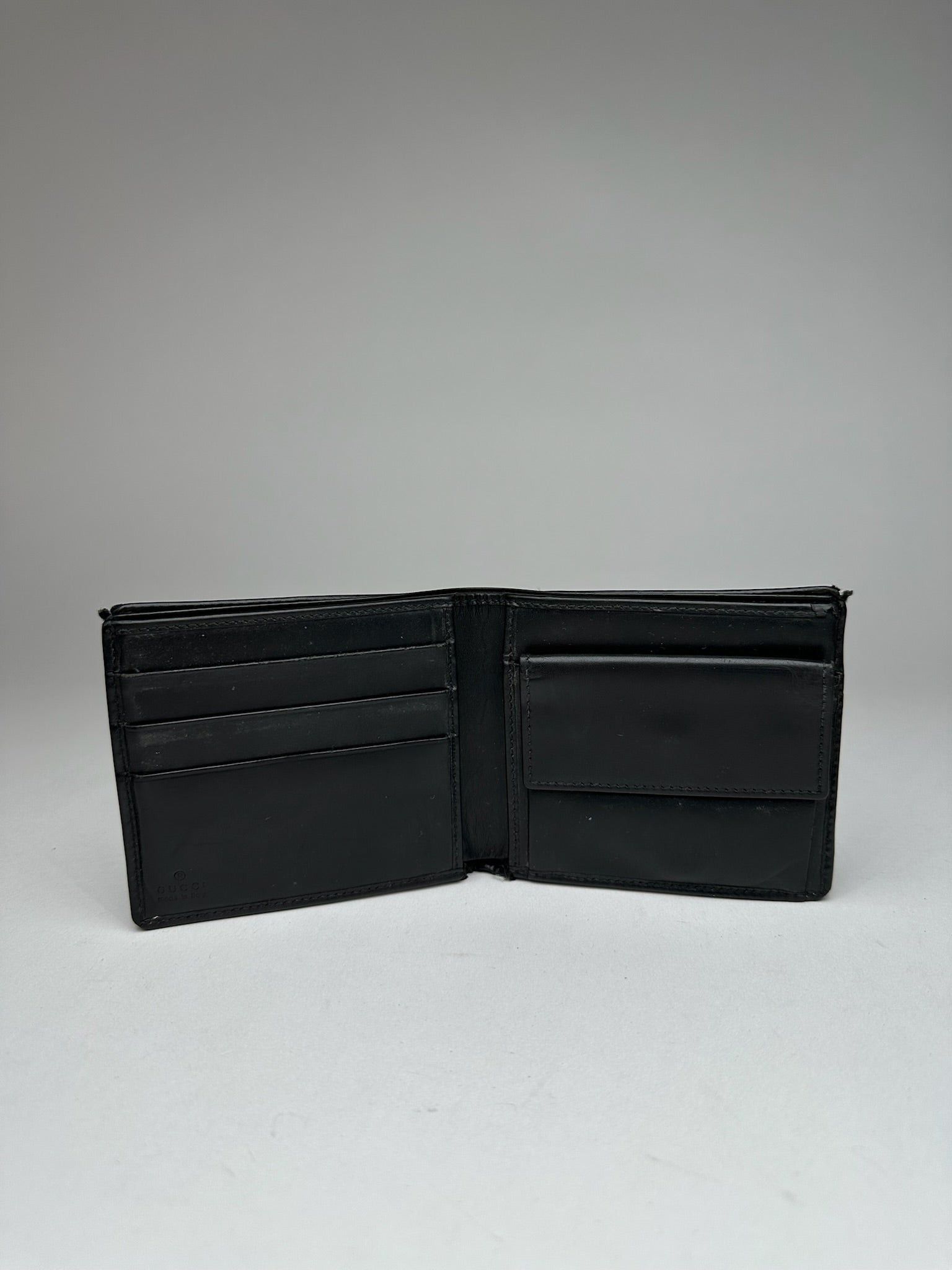 Gucci Vintage Flapable Wallet Black Size ONE SIZE - 8 Thumbnail
