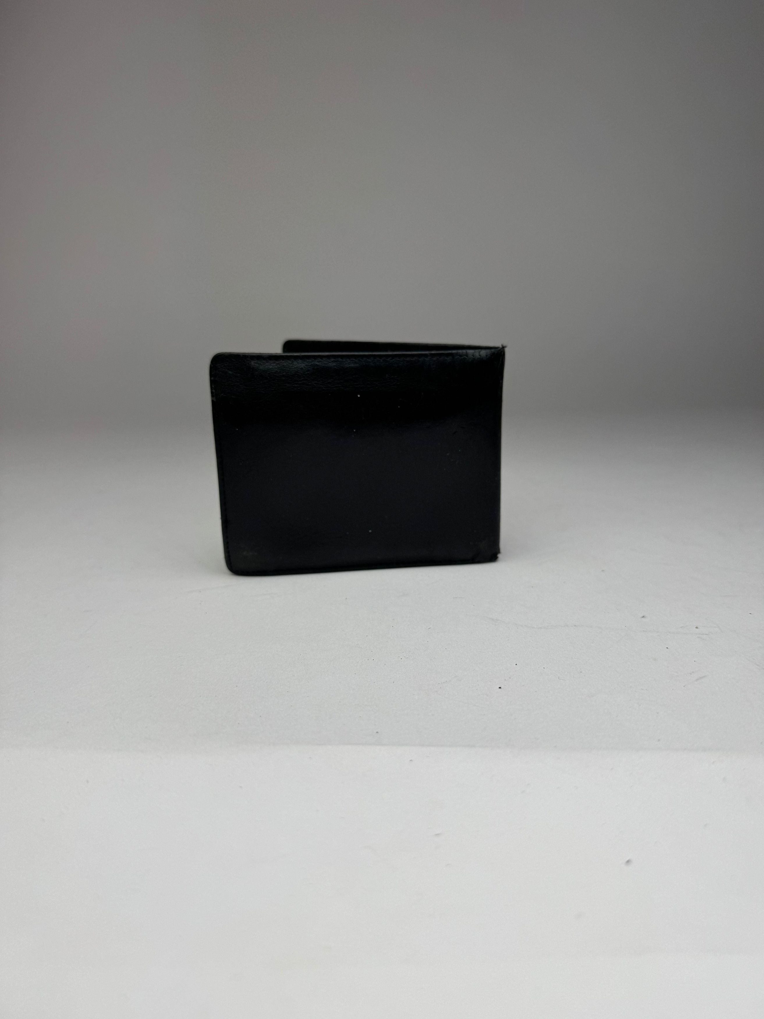 Dior Vintage Leather Wallet Black Size ONE SIZE - 2 Thumbnail