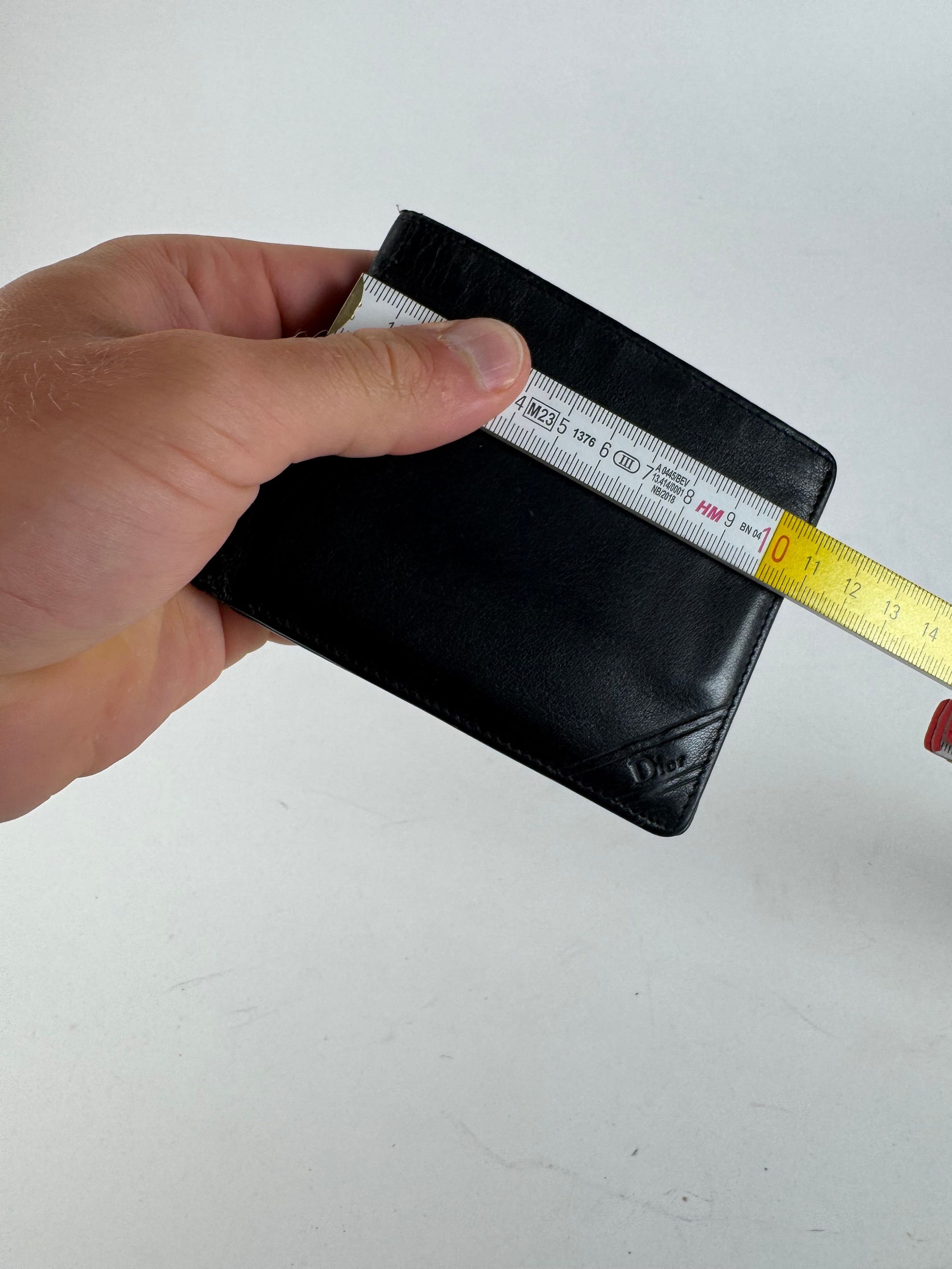 Dior Vintage Leather Wallet Black Size ONE SIZE - 5 Thumbnail