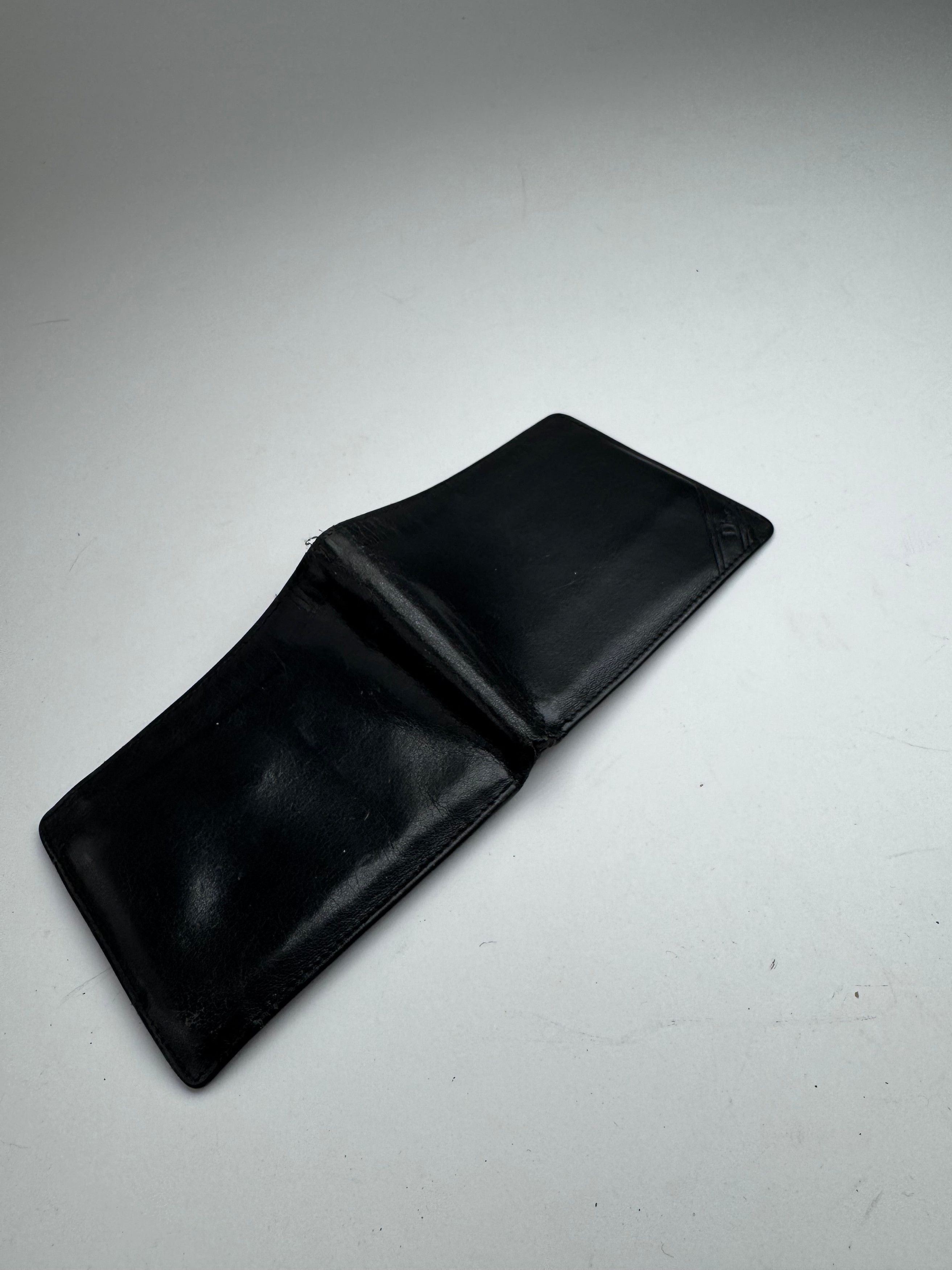 Dior Vintage Leather Wallet Black Size ONE SIZE - 6 Thumbnail